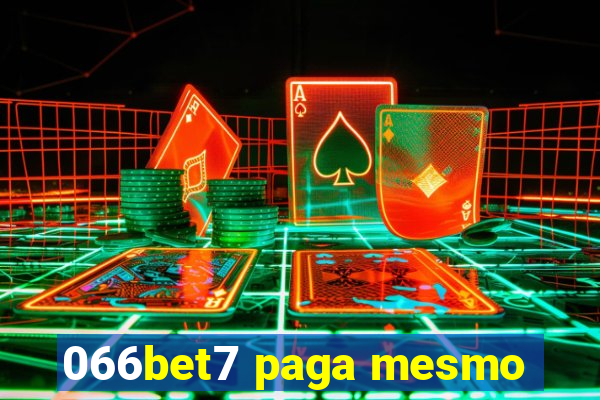 066bet7 paga mesmo